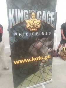 King of the Cage official banner