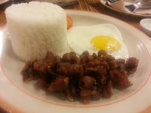 #1 beef tapa (and egg)