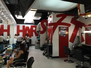 hairshaft podium